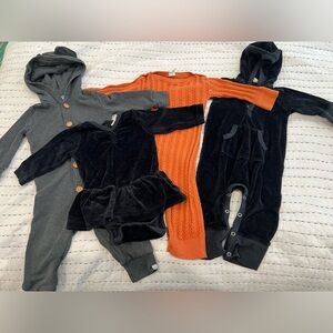 Kate Quinn & Little Road Co- set of 4 - 12-18 mon -Halloween time - twins